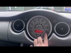 Mini Cooper R52 oil service reset