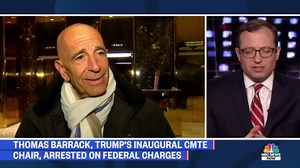 Tom Barrack, Trump's inaugural committee chair, charged with acting as agent of UAE