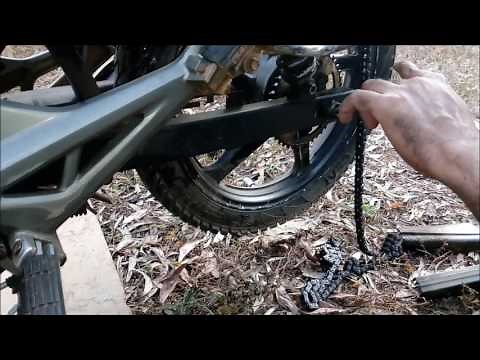 HOW TO FIX A MOTORCYCLE CHAIN NOISE