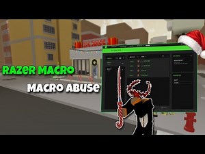 How to macro abuse in Da Hood | Razer Macro | Macro Abuse | Synapse 3
