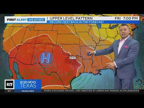 Above-normal temperatures, elevated fire threat expected through workweek