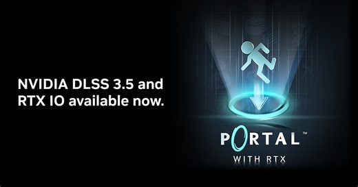 Portal with RTX Update Adds NVIDIA DLSS 3.5 With Ray Reconstruction, RTX IO & New Content