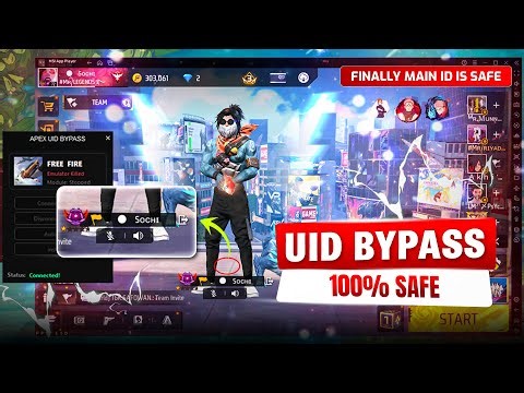 100% ANTIBAN UID BYPASS 💻 FOR FREE FIRE | 100% ANTIBAN | FREE FIRE PC PANEL GRATIS 🎯
