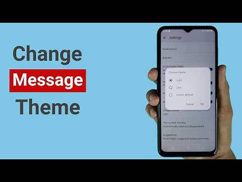 How to Change Text Message Background on Android