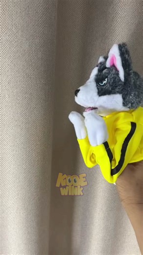 Get ready for giggles! 😂🐶 The Funny Husky Boxing Hand Puppet makes every playtime full of laughter & fun punches! 🥊 Perfect for family fun and silly shows! 🎭 Shop Now: kiddiewink.pk/products/husky-boxing #kiddiewink #funtime #familyfun #kidstoys | KiddieWink.Pk