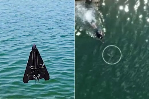 Nezha-SeaDart Drone Can Take Off Vertically on Land and Dive Underwater