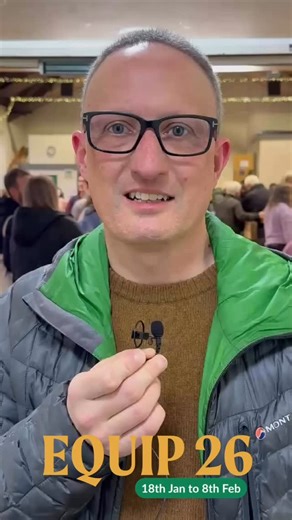 Equip 2026 so far… We’ve been so encouraged that so many of the church family have been attending equip this year, and learning so much from the different sessions! We’ll be continuing with the 3rd session this Sunday and are looking forward to all that God will say. The morning starts at 10.15am with equip seminars beginning at 11.15am after the morning service…and why not stay for tea and coffee at the end to share with others what you’ve been learning! See you on Sunday for more chance to gro