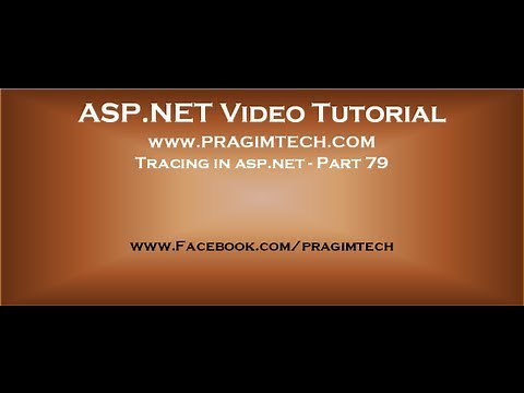 Tracing in asp.net Part 79