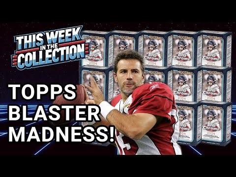 Half a Case of 2024 Topps Chrome #nfl Blaster Rip! INSANE Pulls Autos, Relics & Numbered Hits!
