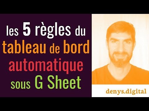 La méthode : comment créer un tableau de bord 100% automatique sous Google Sheets