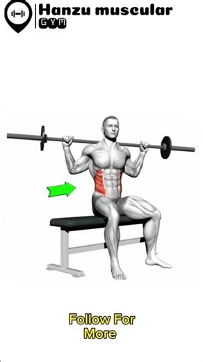 5-Minute Barbell Seated Twist Routine for Core Strength | Quick Workout