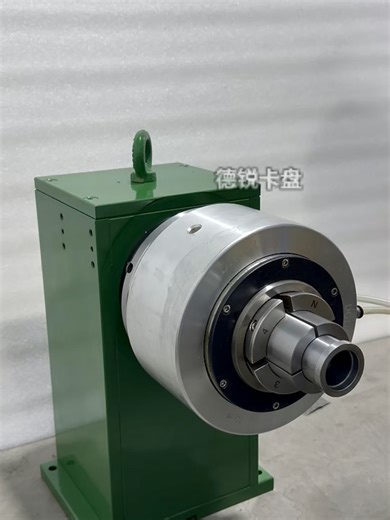 Precision Laser Cutting with Pneumatic Rotary Chuck