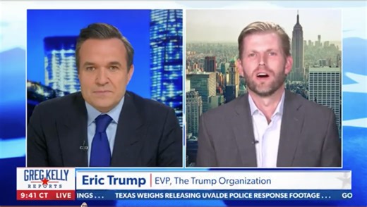 Do people actually hug Eric Trump every single day?