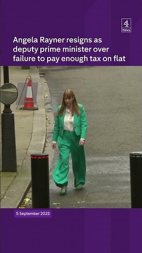 Rayner resigns over tax affairs