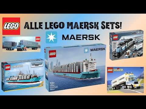 All Lego Maersk sets in history (1974-2026) including the 40955!