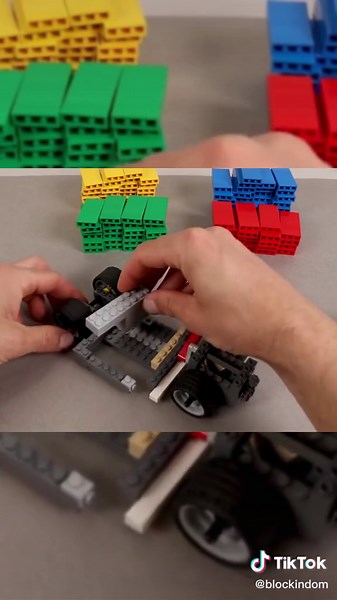 Building a Lego Domino Car