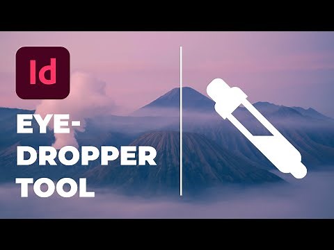 Eyedropper tool - Adobe Indesign Tutorial