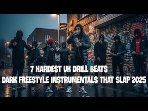 7 Hard UK Drill Instrumentals Compilation | Free UK Drill Type Beat Mix 2025 (Freestyle/Drill Beats)