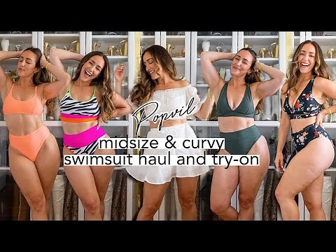 Swimsuits Under $30 - Popvil Try-On haul [plus discount code MERD15 for 15% OFF your order]