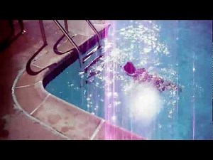 2 year old jumps off diving board