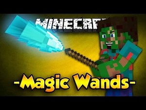 Basic Wands Mod - EPIC MAGIC WANDS! (Minecraft Mod Showcase)