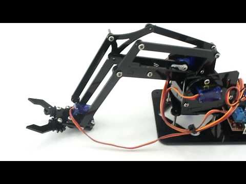 ARDUINO ROBOT ARM 4DOF MECHANICAL CLAW KIT