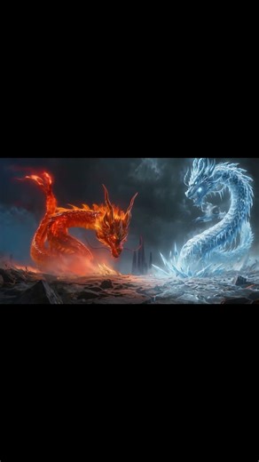 FIRE vs ICE The Ultimate Elemental Battle - P05 #aishortfilm #elementalbattle #epicfight #firevsice