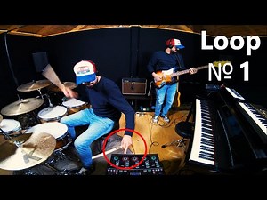 Boss RC-505 Loop Station -A Multi-Instrumental Live Looping Performance By Christoph Koller
