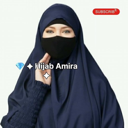 6Types of Hijab – Shayla, Hijab, Amira, Khimar, Chador, Niqab & Burqa Styles #shortvideo #youtube