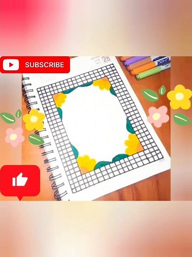 FRONT PAGE DESIGN| PROJECT WORK DESIGNS| FILE DECORATION IDEAS| EASY BORDER DESIGN FOR ACTIVITIES