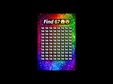 FIND 67 #67 #shortsfeed
