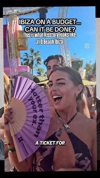 IBIZA ON A BUDGET… CAN IT BE DONE? | DAY ONE | TRAVEL VLOG ✈️☀️🥳 #ibiza #travel #travelvlog