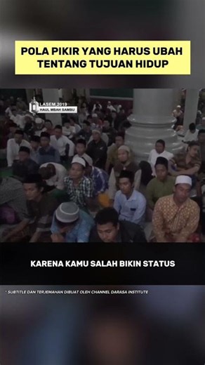 Mindset Shifts Needed Regarding the Purpose of Life | #GusBaha KH Ahmad Bahauddin Nursalim