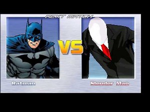 Mugen: Batman (Classic Suit) vs Slenderman