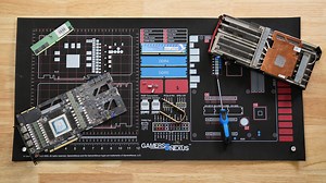 GamersNexus 'Amp' Medium Modmat | 32" x 16" (81x40cm) — GamersNexus Official Store