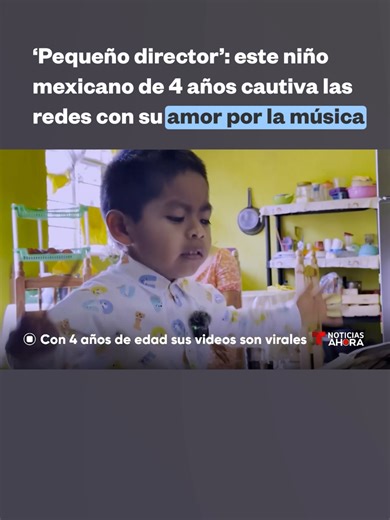El talento musical de Gabriel desde los 4 años
