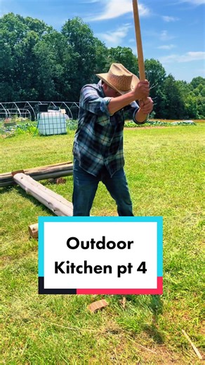 Timber Frame Outdoor Kitchen and Bar Woodworking Project