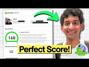 How Jesai Scored a Perfect 160 on the Duolingo English Test (DET)!
