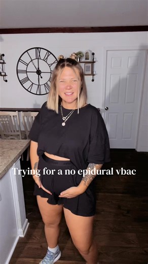 Mama’s with POSITIVE VBAC BIRTH STORIES in the comments please 🥰… At the end of the day healthy baby and healthy mama are priority over “how” baby gets here. We will see how things go in August 🤣👏 #pregnant #pregnancy #summer #baby #sahm