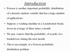 Poisson Probability Distribution : Statistics Homework Help by Classof1.com
