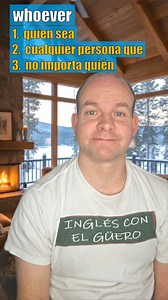 ¡Aprende a Usar WHOEVER Correctamente en Inglés! 🎯 INSCRÍBETE HOY: Aprovecha un precio especial de lanzamiento de 49$. ➡️ Haz clic aquí para unirte ahora: https://www.skool.com/inglesconelguero #clasesdeingles #cursodeingles #comoaprenderingles #aprenderingles #inglesdesdecero #inglesfacil #inglesrapido #inglesconelguero #ingles #english #englishclasses #learnenglish | Inglés con el Güero