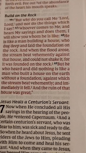 Luke chapter 6 20 through 49 and Luke chapter 7 part 3 | Loutrecia Stout