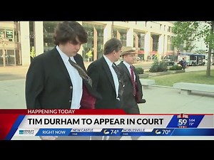 Tim Durham to appear in federal court