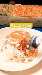Creamy Mango Float 🍋🥭 No-Bake Dessert! Perfect for Summer and So Easy to Make!