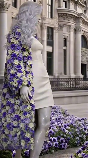 Luxury Blooms in Violet | Lady Plastic
