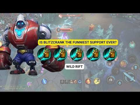 How to play Blitzcrank support in wild rift and Missfortune Adc