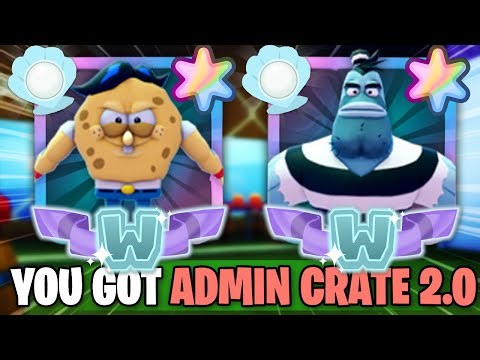 NEW ADMIN CRATE and BOSS BATTLE PRISMATIC! (Spongebob Tower Defense)