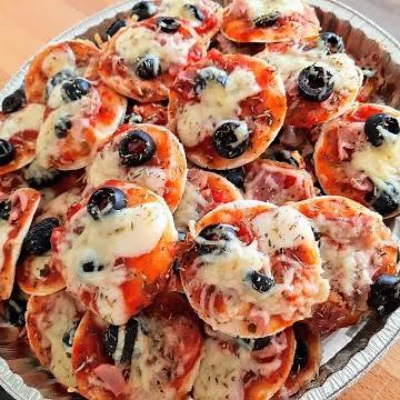Recette minis pizzas pour apéritif