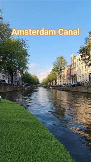 Amsterdam Canal Level View #amsterdam #netherlands #travel #nl #europe #tourist #canal