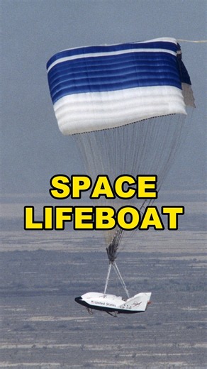 This Space Lifeboat Steers Its Own Parachute